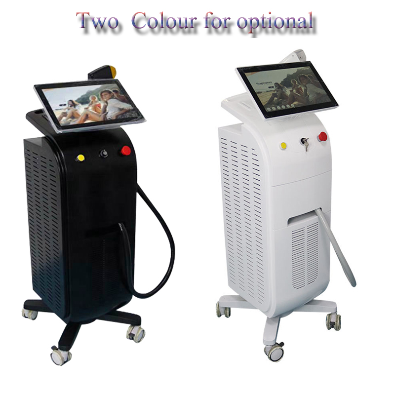 Au-81 Hair Removal Platinum Titanium New Arrival Products 4 Wave Clod Laser Diode Laser Hair Removal Machine 808nm